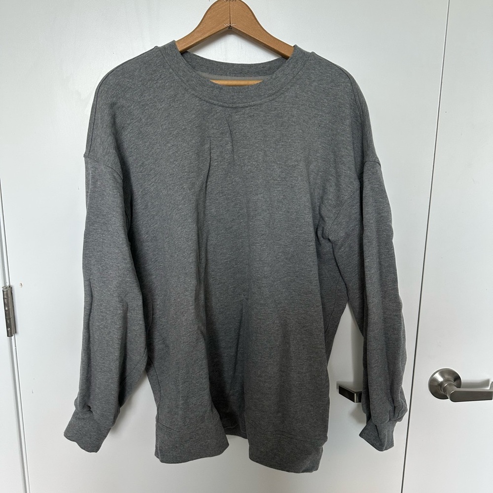 Lululemon grey crewneck
